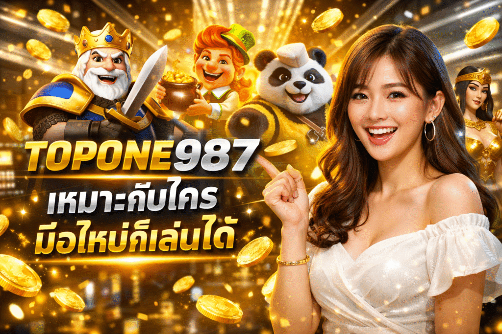 TOPONE987 เหมาะกับใคร มือใหม่ก็เล่นได้