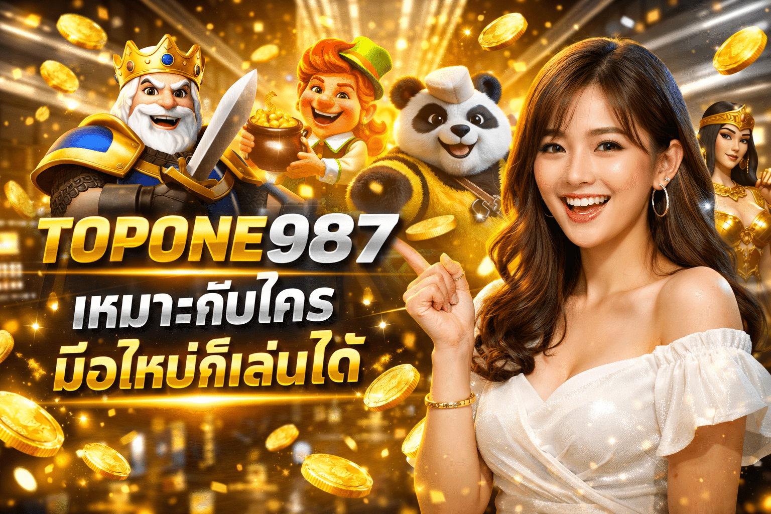 TOPONE987 เหมาะกับใคร มือใหม่ก็เล่นได้