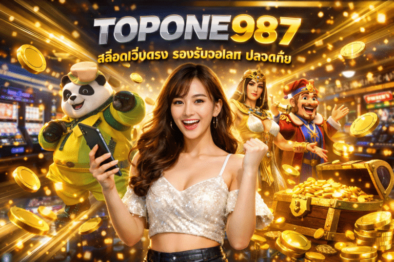 TOPONE987 สล็อตเว็บตรง รองรับวอเลท ปลอดภัย