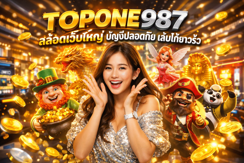 TOPONE987 สล็อตเว็บใหญ่ บัญชีปลอดภัย เล่นได้ยาว